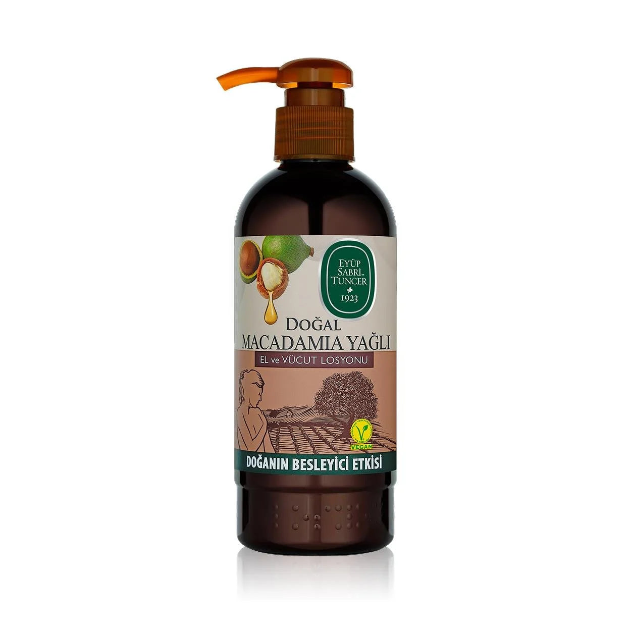 Natural Macadamia Oil Hand and Body Lotion 250 ml