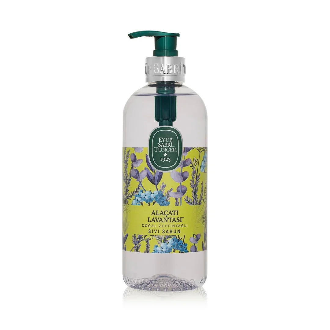 Alaçatı Lavender Natural Olive Oil Liquid Soap 500 ml
