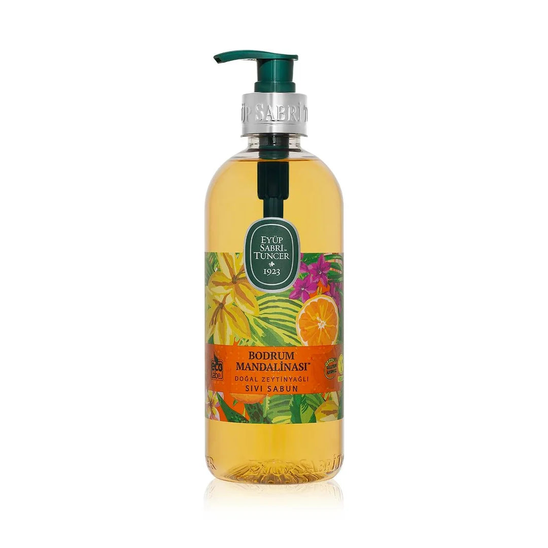 Bodrum Tangerine Natural Olive Oil Liquid Soap 500 ml