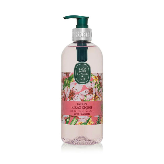 Japanese Cherry Blossom Natural Olive Oil Liquid Soap 500 ml