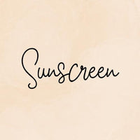 Sunscreen