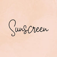 Sunscreen
